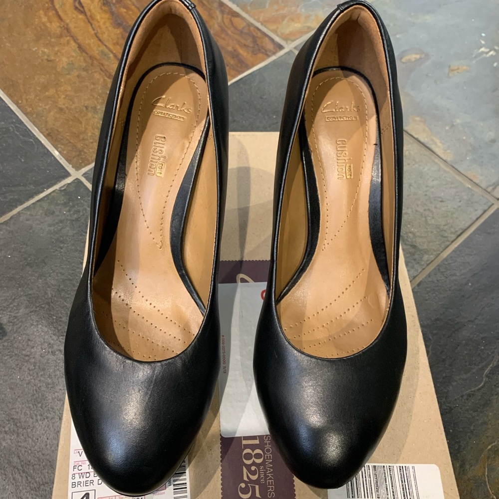 COPY - Clarks Brier Black size 8W